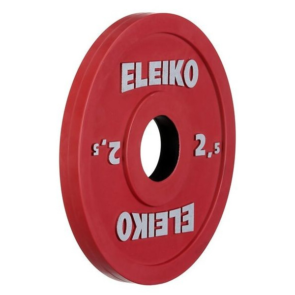 

Диск олимпийский тренировочный Eleiko, 2,5 кг (124-0025R)