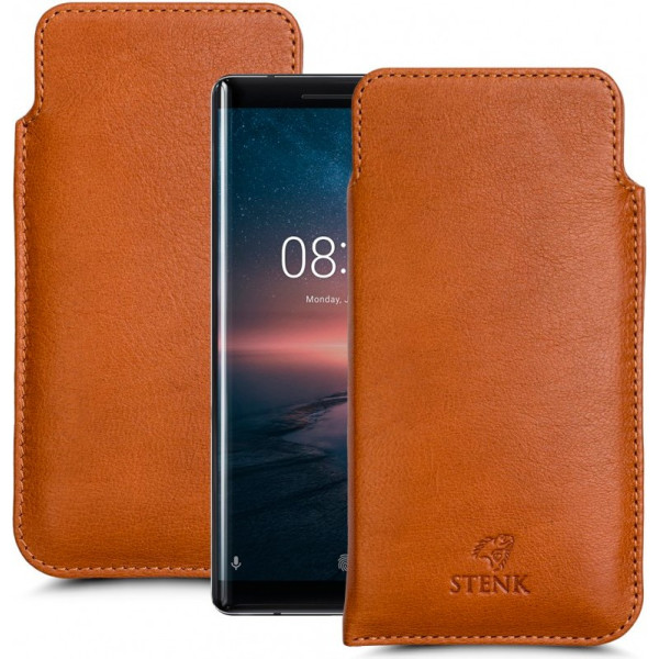 

Футляр Stenk Elegance для Nokia 8 Sirocco Camel (60836)