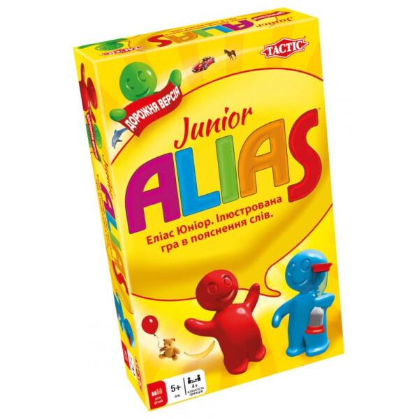 

Игра настольная Аліас Юніор. Дорожня версія (укр.)