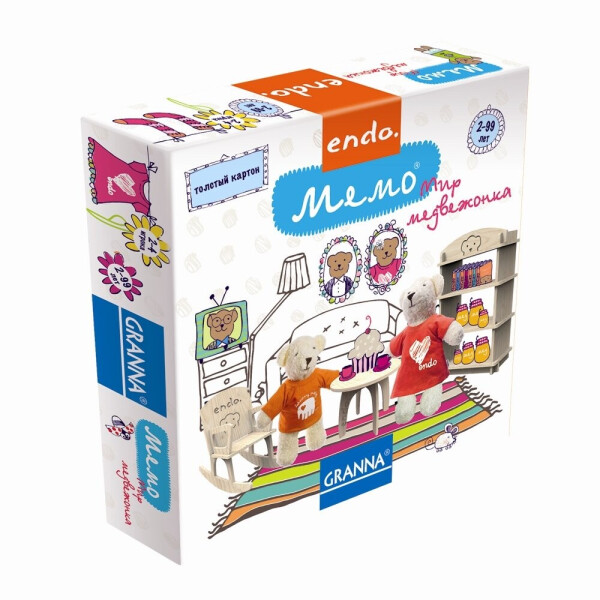 

Игра настольная Мемо Світ ведмедика
