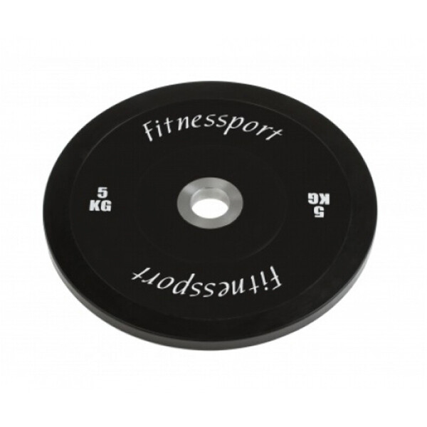 

Диск для кроссфита соревновательный Fitnessport RCP 22-5 - черный, 5 кг
