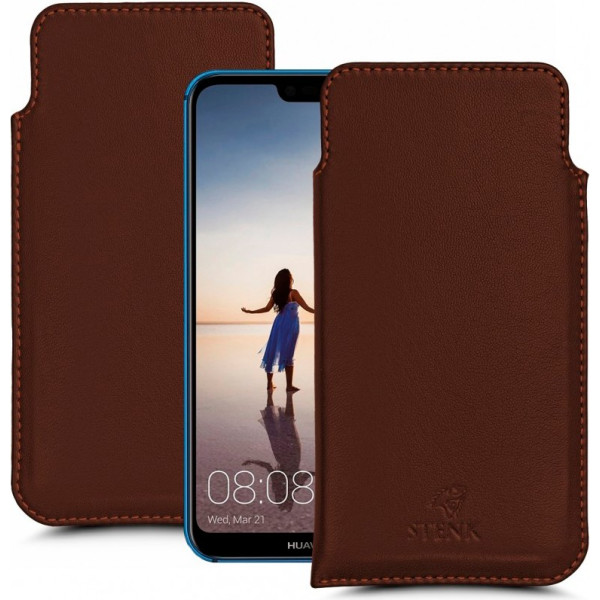 

Футляр Stenk Elegance для Huawei P20 Lite Коричневый (60844)