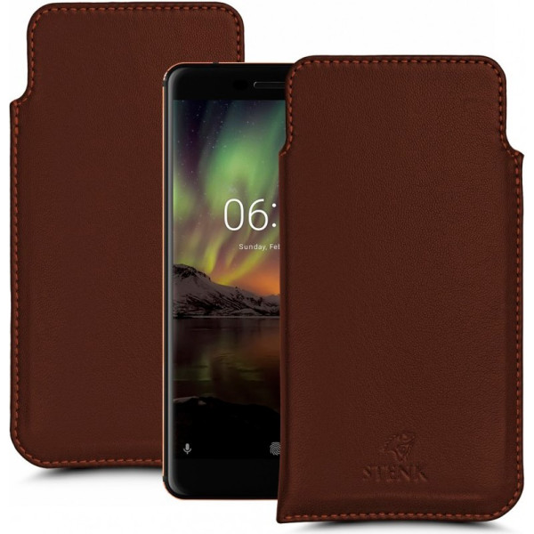 

Футляр Stenk Elegance для Nokia 6.1 Коричневый (60846)