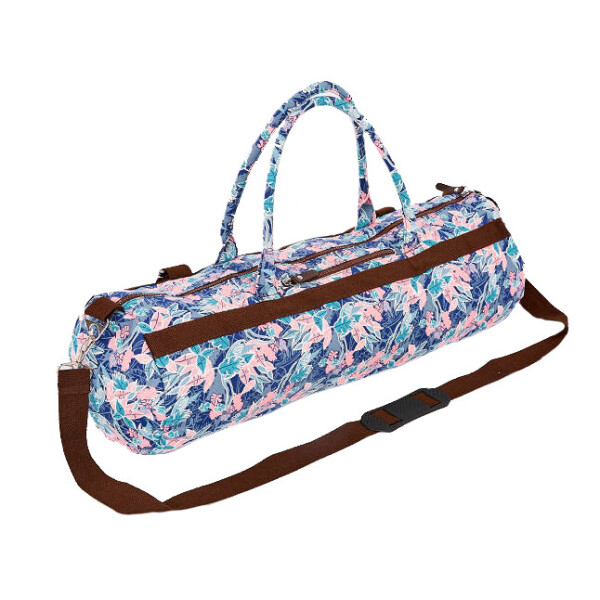 

Сумка для йога-коврика Yoga bag Kindfolk (FI-6969-5) - розово-голубая