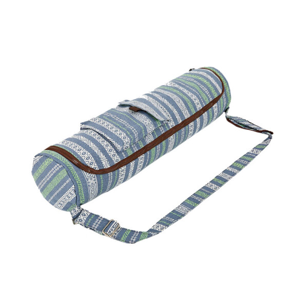 

Сумка для йога-коврика Yoga bag Kindfolk (FI-8362-3) - серо-синяя