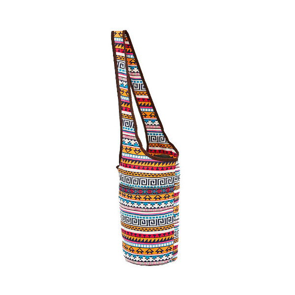 

Сумка для йога-коврика Yoga bag Kindfolk (FI-8364-1) - оранжево-голубая