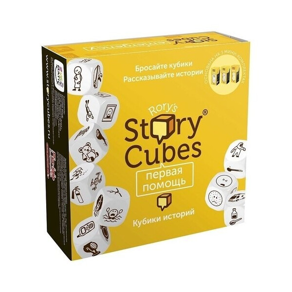 

Игра настольная Кубики Историй Rory's Story Cubes: Первая помощь