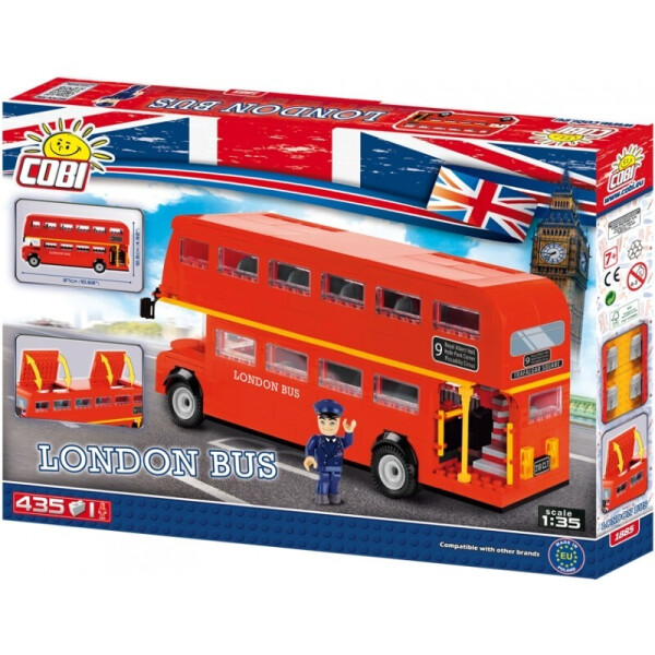 

Конструктор COBI Лондонский автобус, 435 деталей, 1:35 (COBI-1885)