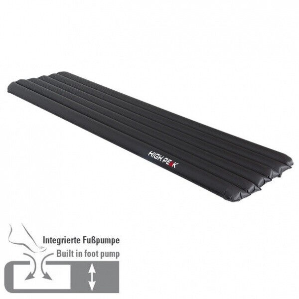 

Коврик туристический High Peak Texas 185x47x6.5cm (Dark Grey)