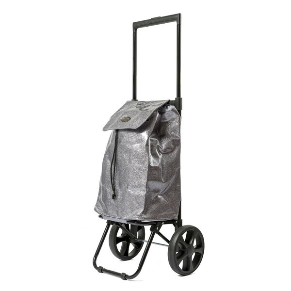 

Сумка-тележка Epic City X Shopper Evolution 33 Glitter Silver