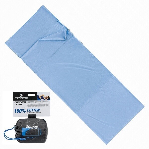 

Вкладыш для спального мешка Ferrino Liner Comfort Light SQ Blue