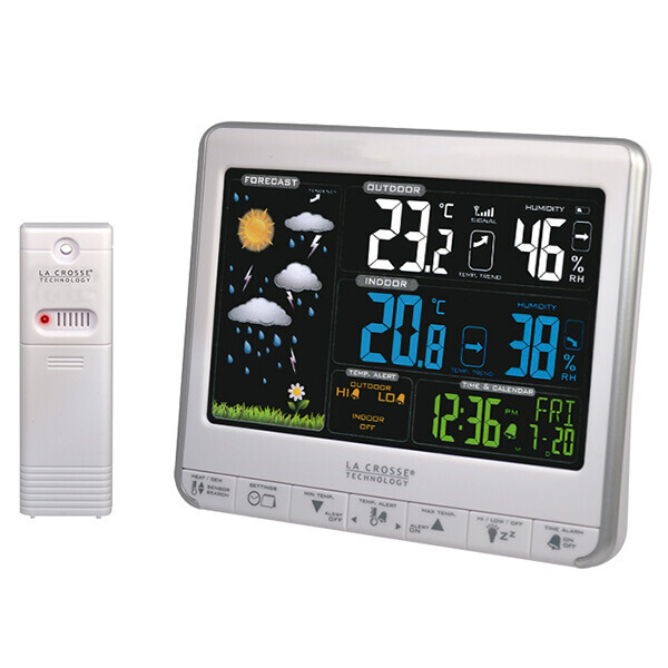 

Метеостанция La Crosse WS6826 White/Silver