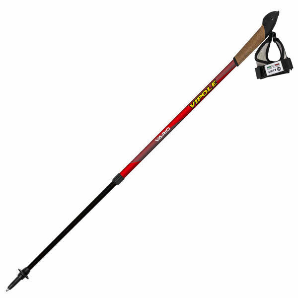 

Палки для скандинавской ходьбы Vipole Vario Top-Click Red DLX S1948
