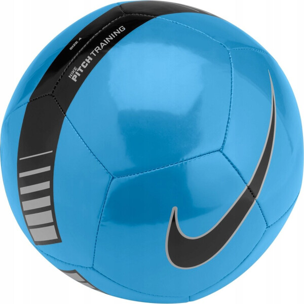 

Мяч футбольный Nike Pitch Training (SC3101-413) - голубой, №5