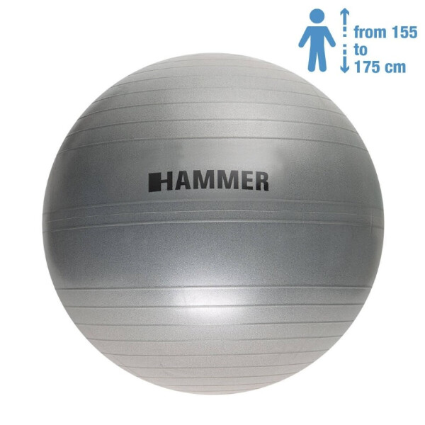 

Фитбол Hammer Gymnastics Ball Anti-Burst System (66407), 65см