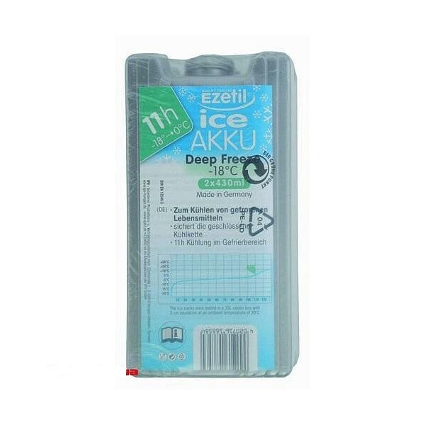 

Аккумулятор холода Ice Akku DeepFreeze Ezetil (4020716088600), 2x430