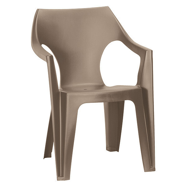 

Стул пластиковый Dante low back Allibert (8711245130569), бежевый