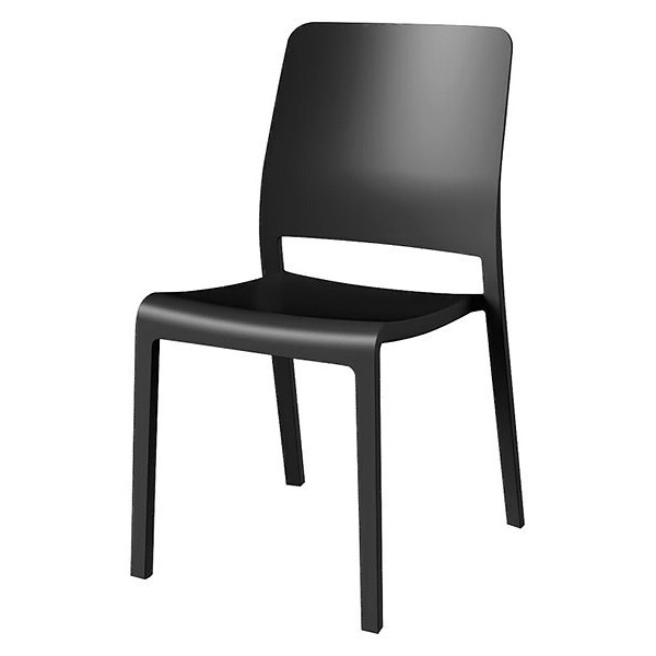 

Стул пластиковый Charlotte Deco Chair Evolutif (3076540146604), серый