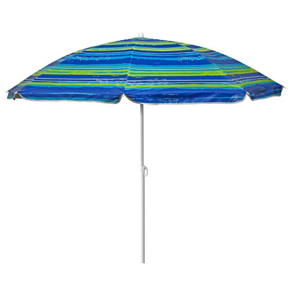 

Зонт пляжный с наклоном TE-018 Time Eco (4820211100896STRIPE) - полосатый, 1,8м