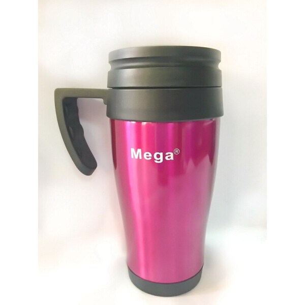 

Термочашка PR040 Mega (0717040761241BORDO) - розовая, 0,4л