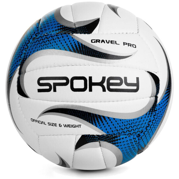 

Мяч волейбольный Spokey Gravel Pro (927519) (original) - бело-синий, №5