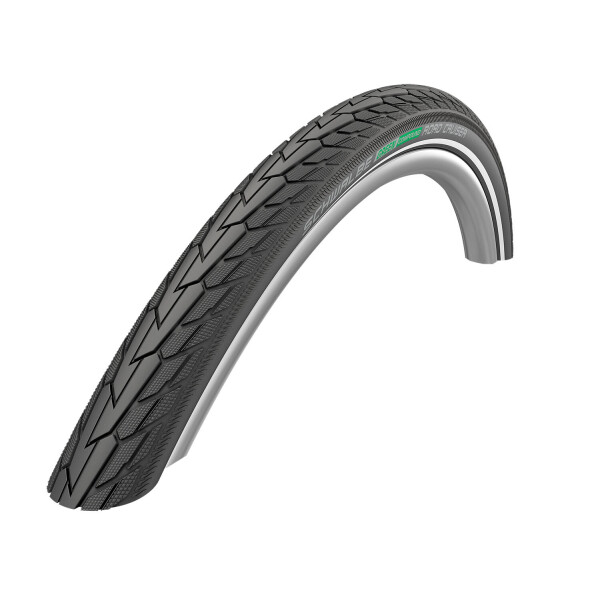 

Покрышка велосипедная 28x1.60 700x40C (42-622) Schwalbe ROAD CRUISER PLUS PunctureGuard, TwinSkin B/B+RT HS484 GREEN 50EPI
