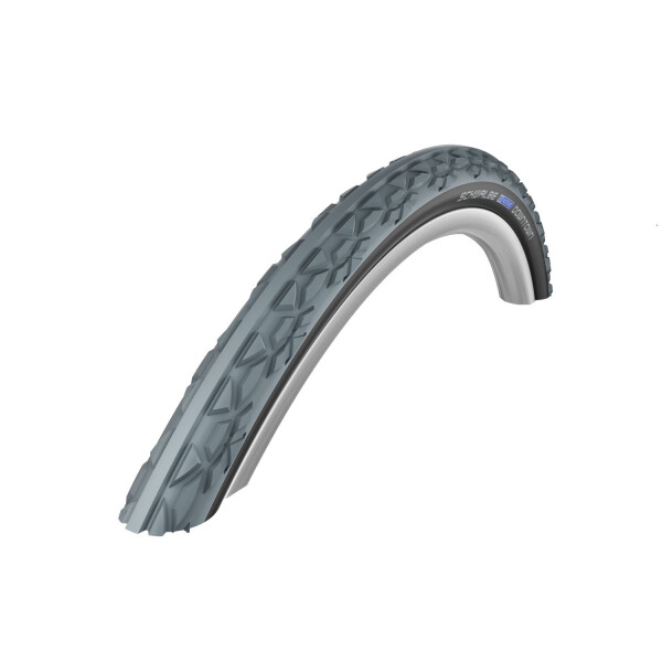 

Покрышка велосипедная 24x1 3/8 (37-540) Schwalbe DOWNTOWN K-Guard TwinSkin GR/B HS342 2Grip GRC, 50EPI