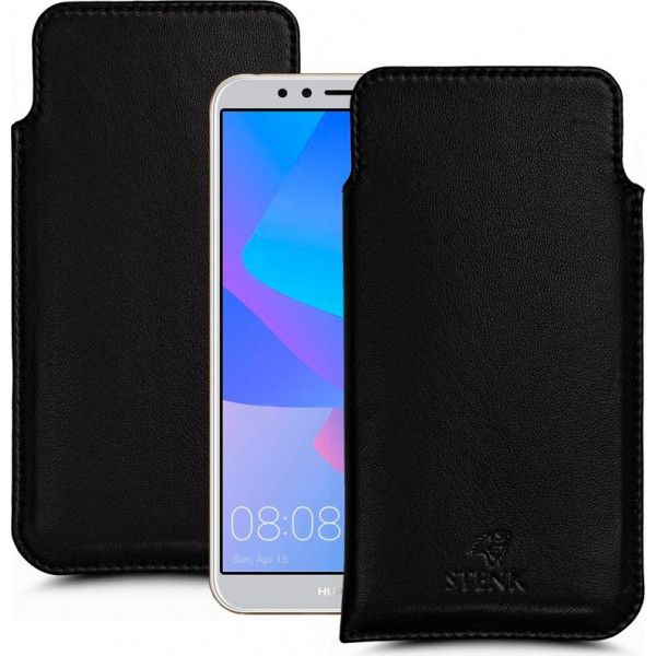 

Футляр Stenk Elegance для Huawei Y6 (2018) Чёрный (61181)