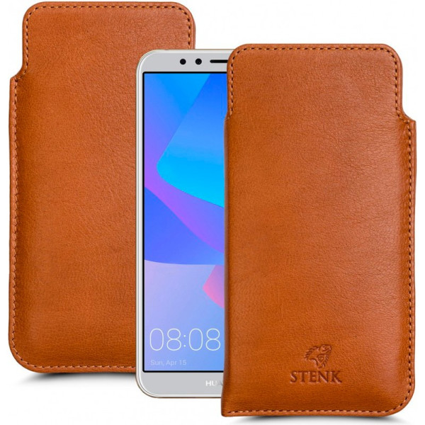 

Футляр Stenk Elegance для Huawei Y6 (2018) Camel (61221)
