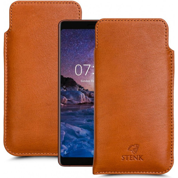 

Футляр Stenk Elegance для Nokia 7 Plus Camel (61225)