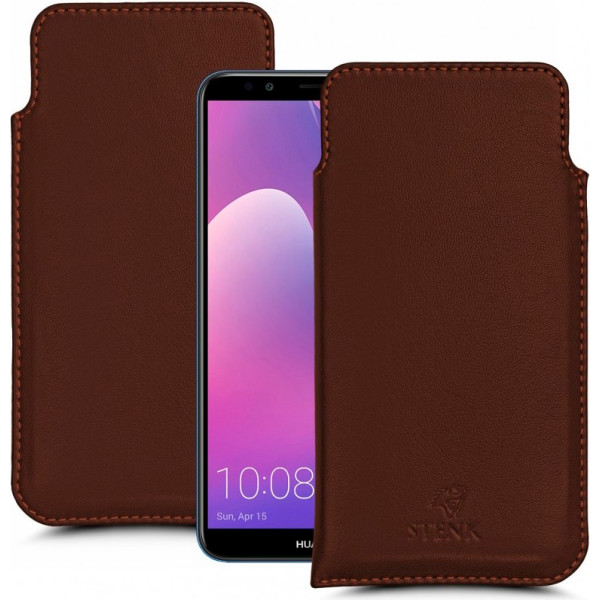 

Футляр Stenk Elegance для Huawei Y7 (2018) Коричневый (61242)