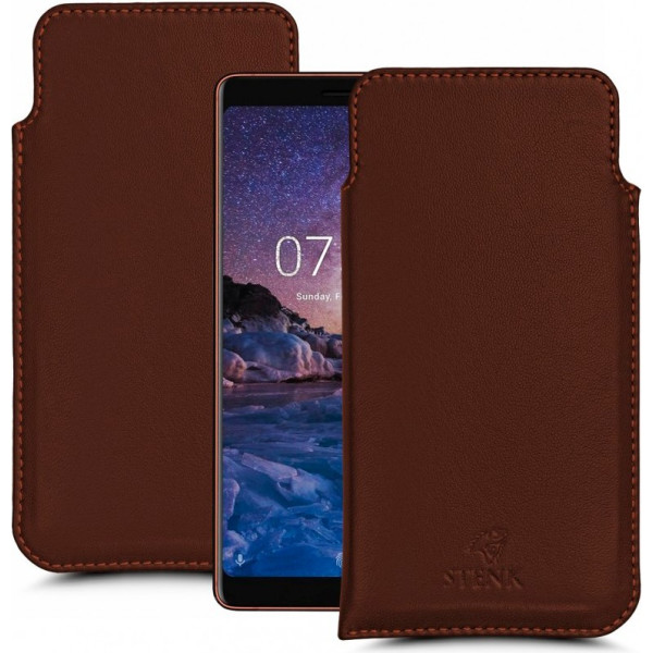 

Футляр Stenk Elegance для Nokia 7 Plus Коричневый (61245)