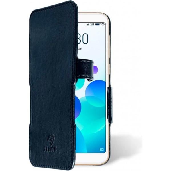 

Чехол книжка Stenk Prime для Meizu M8c Чёрный (61298)
