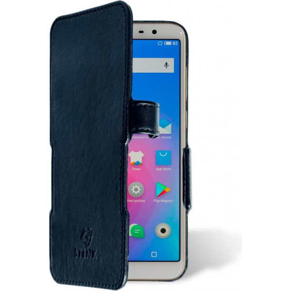 Чехол книжка Stenk Prime для Meizu M6T Чёрный (61301)