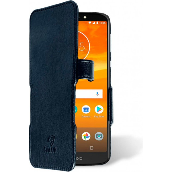 

Чехол книжка Stenk Prime для Motorola Moto E5 Plus Чёрный (61303)