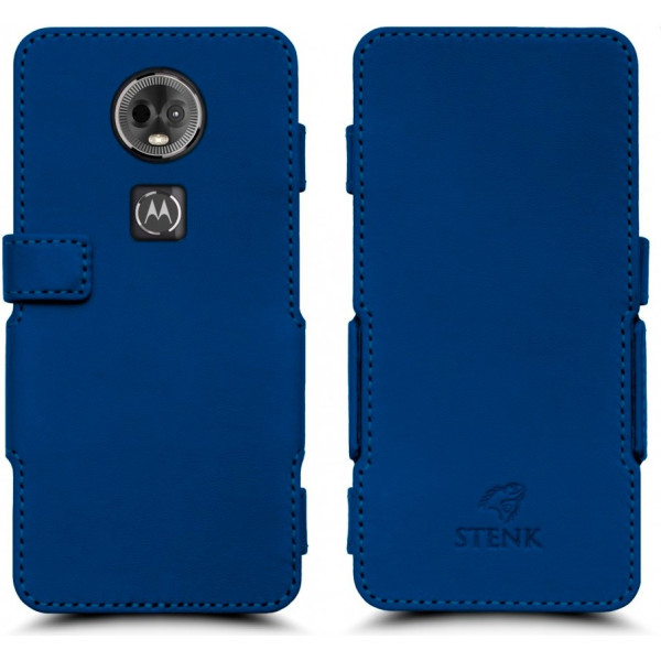 

Чехол книжка Stenk Prime для Motorola Moto E5 Plus Синий (61354)