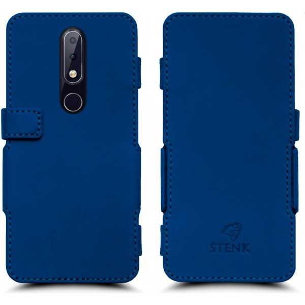 

Чехол книжка Stenk Prime для Nokia X6 (2018) Синий (61355)