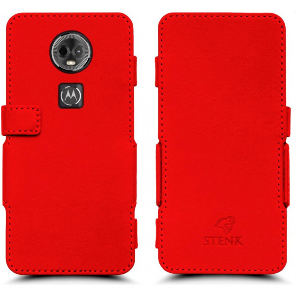 

Чехол книжка Stenk Prime для Motorola Moto E5 Plus Красный (61456)