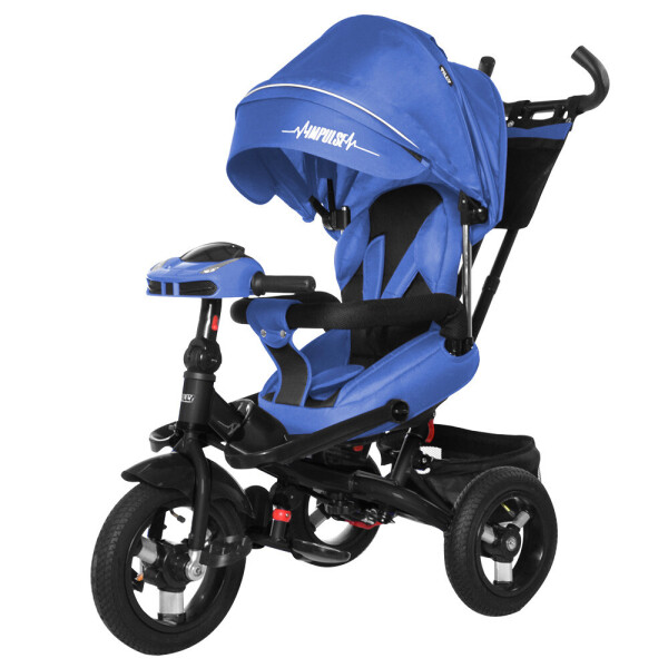 

Велосипед трехколесный TILLY Impulse с пультом и усиленной рамой T-386/1 Синий