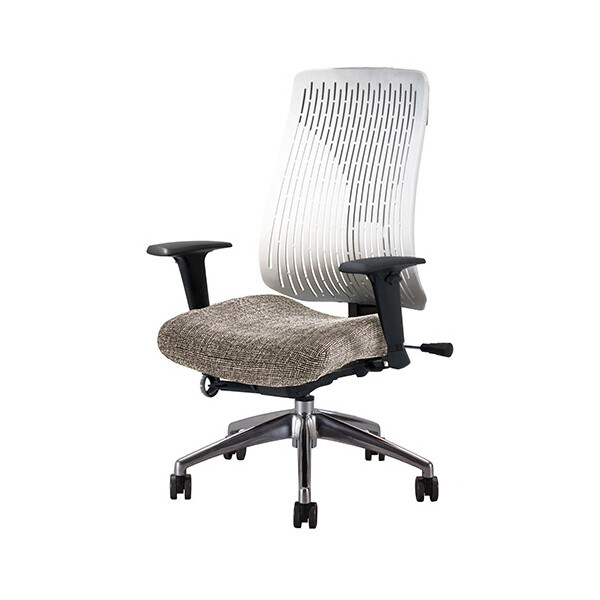 

Эргономичное кресло Comf-Pro Truly white grey