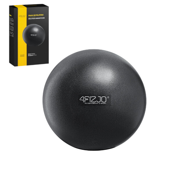 

Мяч для пилатеса, йоги, реабилитации 4FIZJO Black (4FJ0139), 22 см