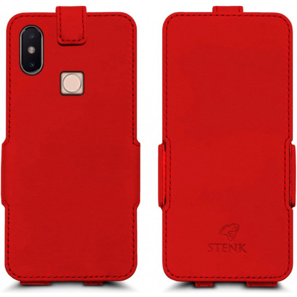

Чехол флип Stenk Prime для Xiaomi Mi 8 SE Красный (61489)