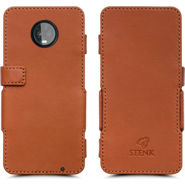 

Чехол книжка Stenk Prime для Motorola Moto Z3 Play Camel (61659)