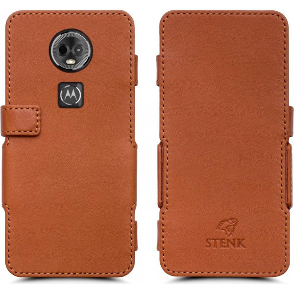 

Чехол книжка Stenk Prime для Motorola Moto E5 Plus Camel (61660)