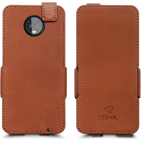 

Чехол флип Stenk Prime для Motorola Moto Z3 Play Camel (61685)