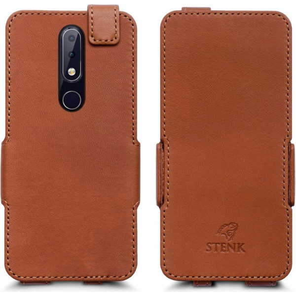 

Чехол флип Stenk Prime для Nokia X6 (2018) Camel (61686)