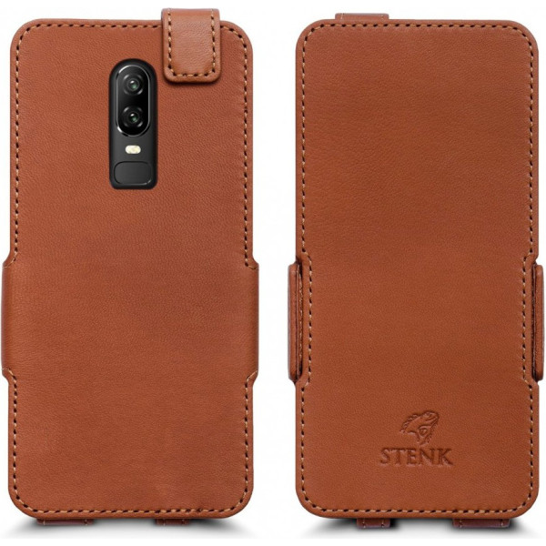 

Чехол флип Stenk Prime для OnePlus 6 Camel (61690)