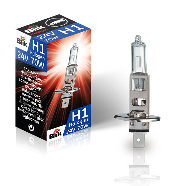 

Лампа автомобильная BLIK H1 / 70W P14.5S / 24V 42387 BLIK