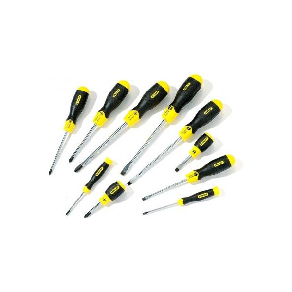 

Набор инструментов Stanley CUSHION GRIP отвёрток 10 шт (2-65-005) (2-65-005)