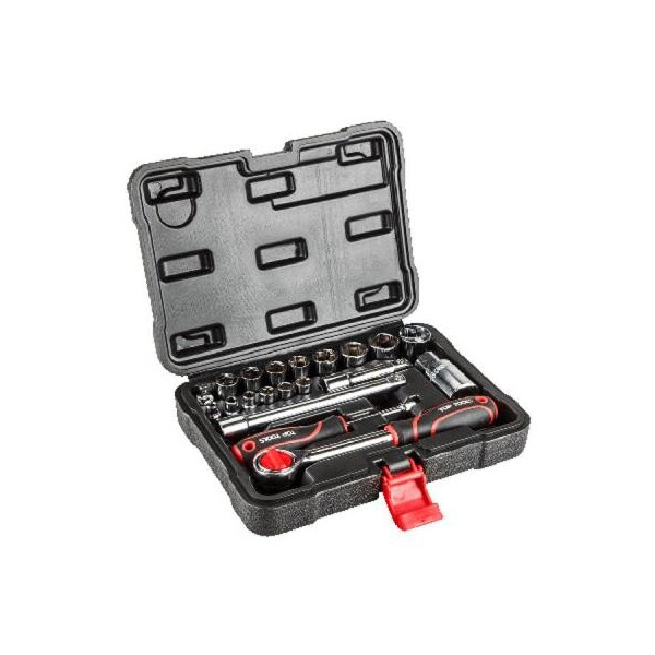 

Набор инструментов TOP TOOLS сменных головок 1/4", 3/8" 20 ед. (38D520)